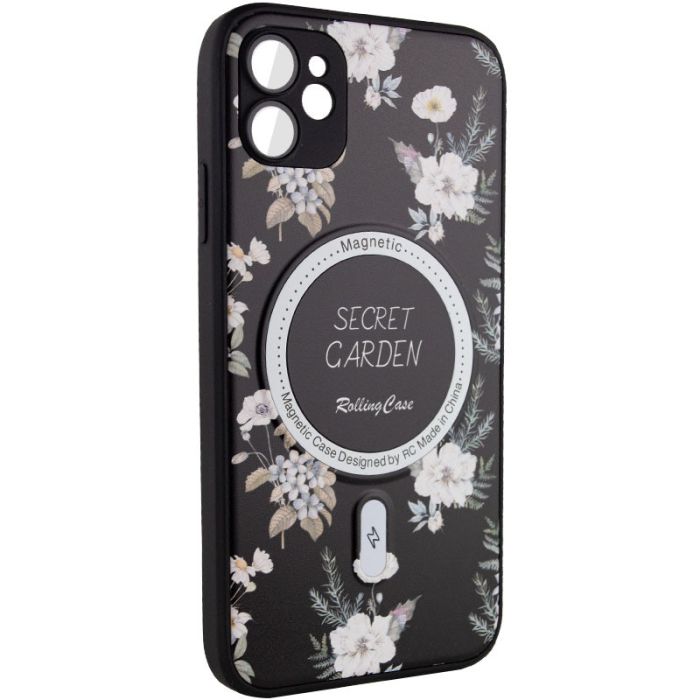 TPU+PC чохол Secret Garden with MagSafe для Apple iPhone 12 (6.1")