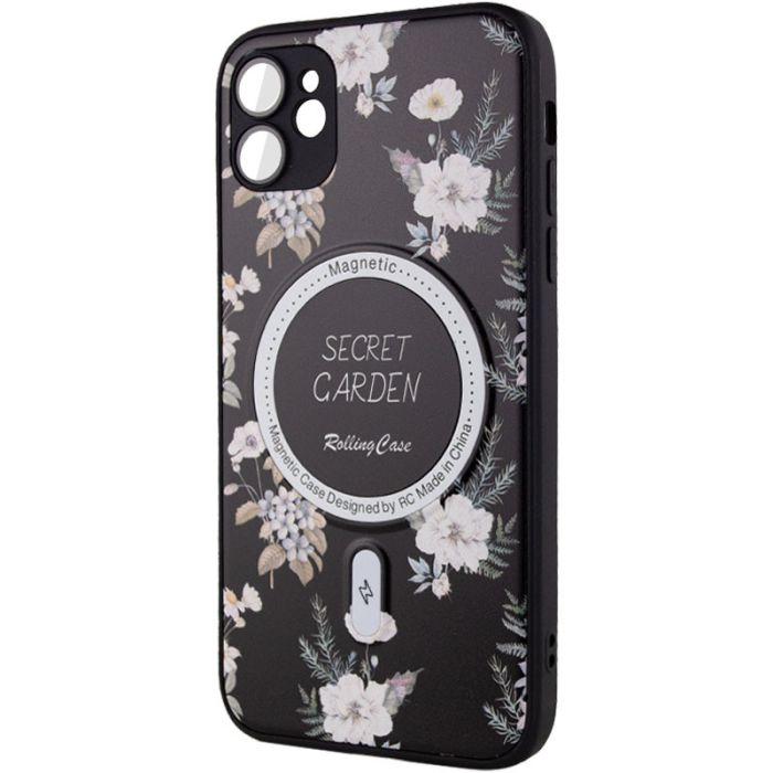 TPU+PC чохол Secret Garden with MagSafe для Apple iPhone 12 (6.1")