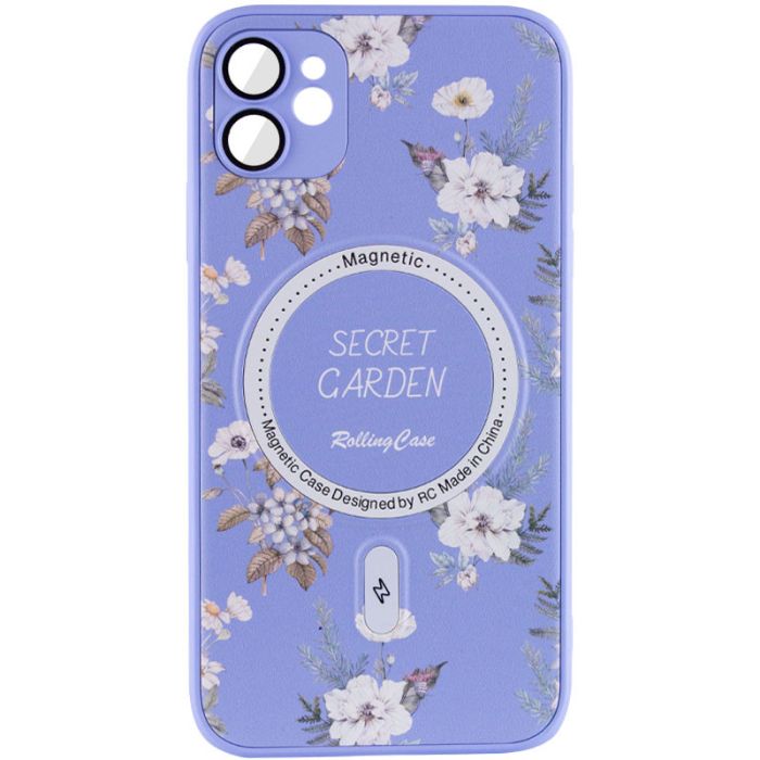 TPU+PC чохол Secret Garden with MagSafe для Apple iPhone 12 (6.1")