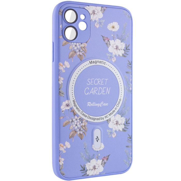 TPU+PC чохол Secret Garden with MagSafe для Apple iPhone 12 (6.1")