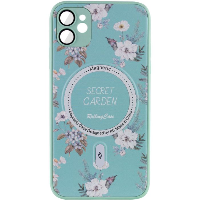 TPU+PC чохол Secret Garden with MagSafe для Apple iPhone 12 (6.1")