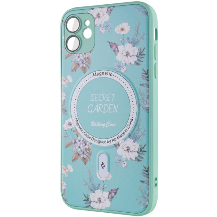 TPU+PC чохол Secret Garden with MagSafe для Apple iPhone 12 (6.1")