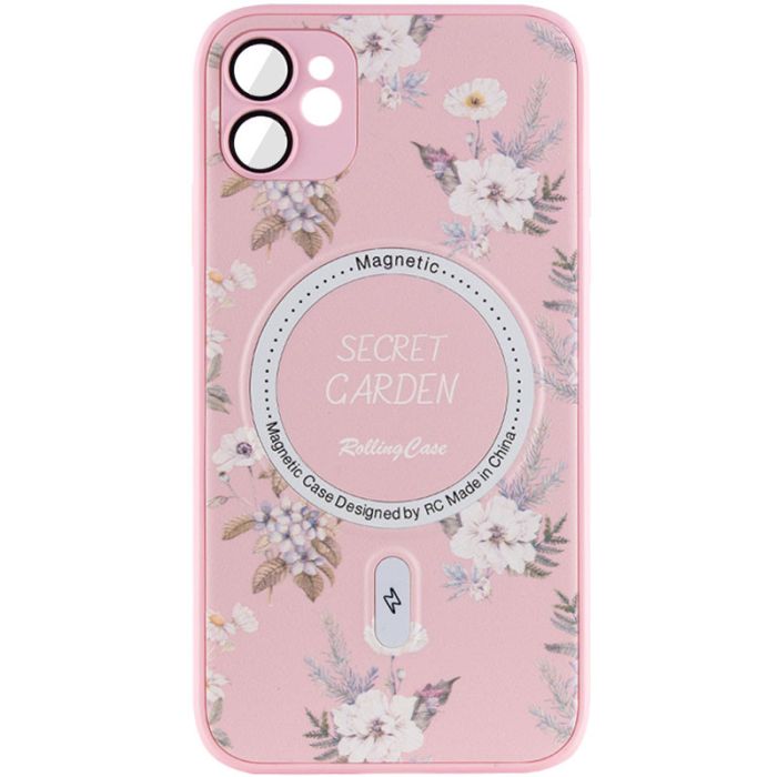 TPU+PC чохол Secret Garden with MagSafe для Apple iPhone 12 (6.1")