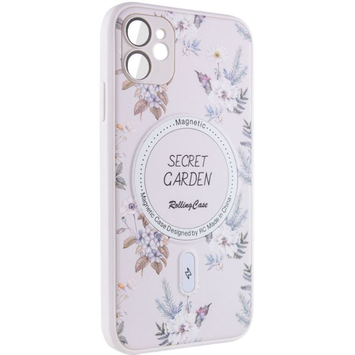 TPU+PC чохол Secret Garden with MagSafe для Apple iPhone 12 (6.1")