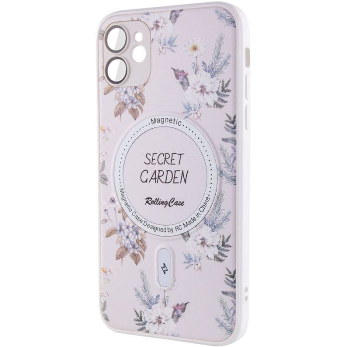 TPU+PC чохол Secret Garden with MagSafe для Apple iPhone 12 (6.1")