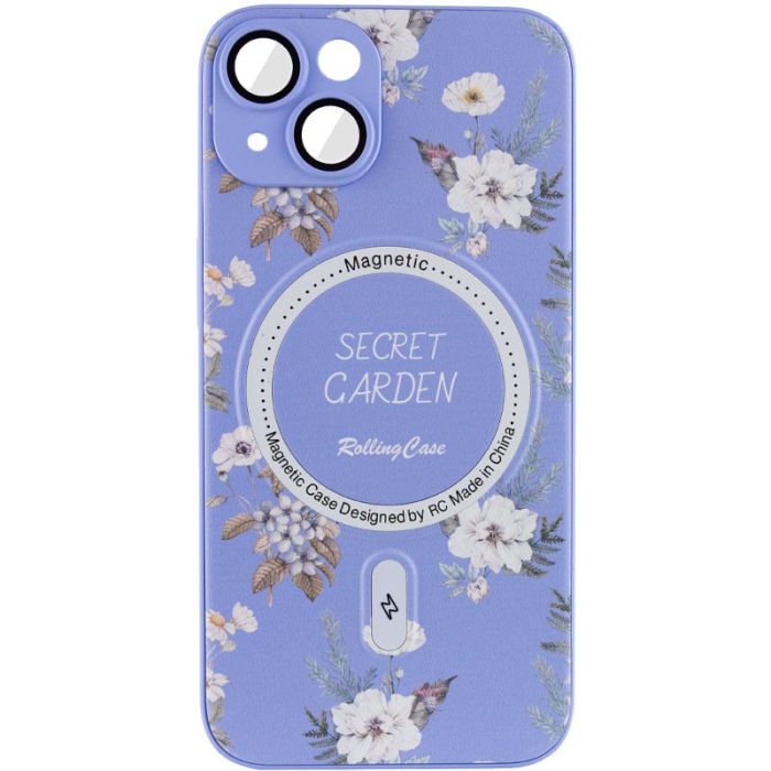 TPU+PC чохол Secret Garden with MagSafe для Apple iPhone 15 (6.1")