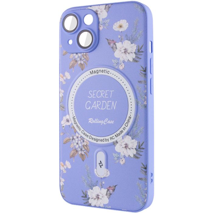 TPU+PC чохол Secret Garden with MagSafe для Apple iPhone 15 (6.1")