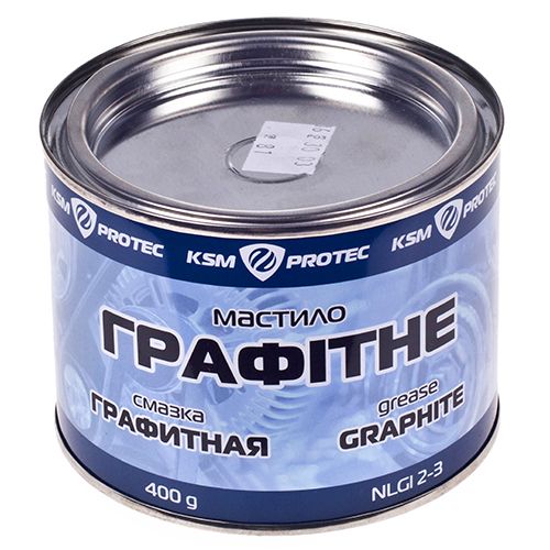 Мастило графітне KSM Protec банка 0,4 кг (KSM-04G)