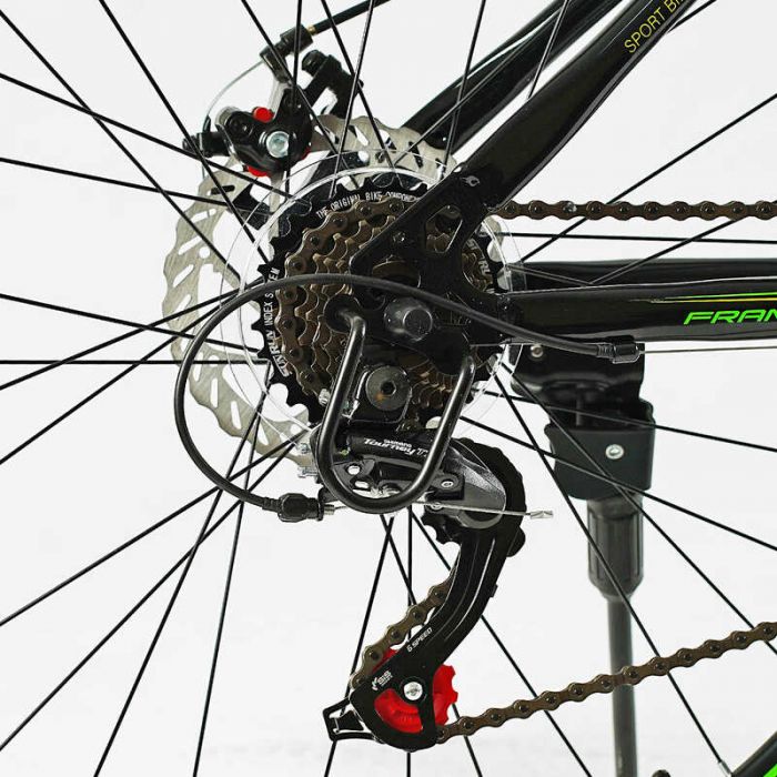 Велосипед Спортивный Corso 27.5'' дюймов «TORNADO» TR-27257 (1) рама стальная 15.5'', переключатели Shimano, 21 скорость, собранный на 75
