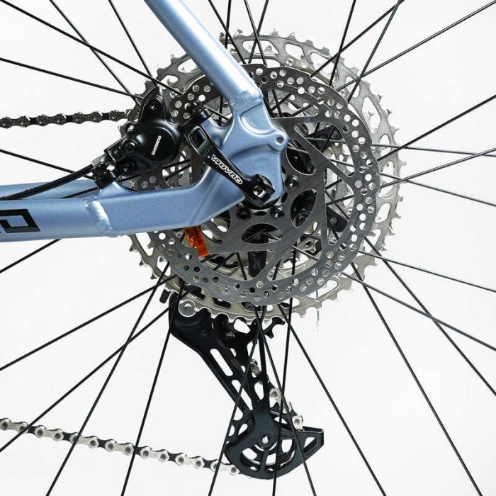 Велосипед Спортивный Corso "APEX" PX-29157 (1) рама алюминиевая 21``, оборудование Shimano Deore 12 скоростей, вилка Santour воздушная, собран на 75