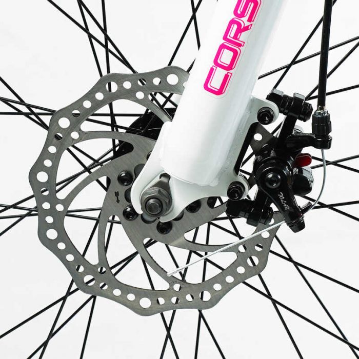 Велосипед Спортивний Corso «PRIMO» 26`` дюймів RM-26068 (1) рама алюмінієва 13``, обладнання SAIGUAN 21 швидкість, зібран на 75