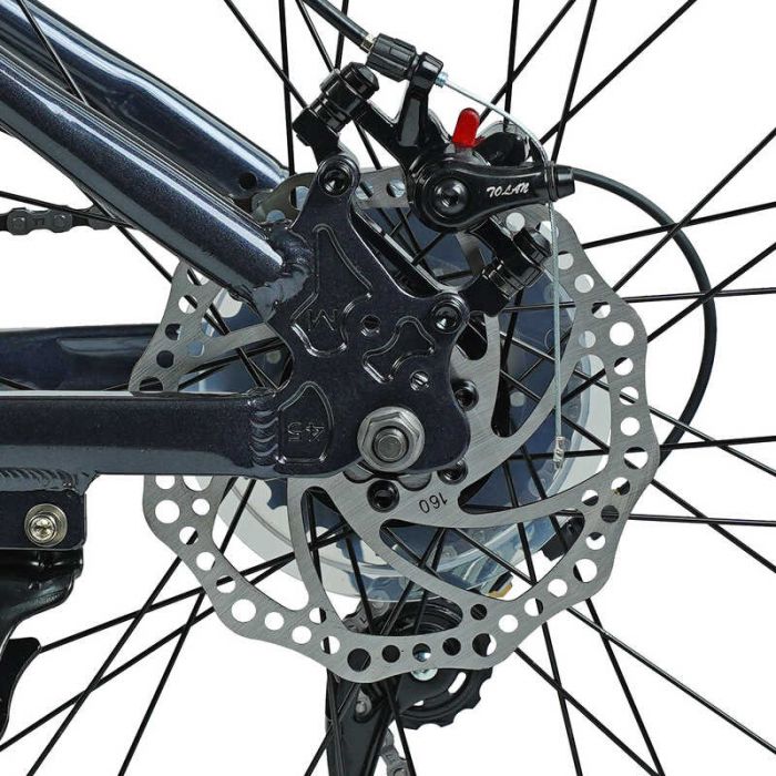 Велосипед Спортивний Corso «PRIMO» 26`` дюймів RM-26607 (1) рама алюмінієва 13``, обладнання SAIGUAN 21 швидкість, зібран на 75