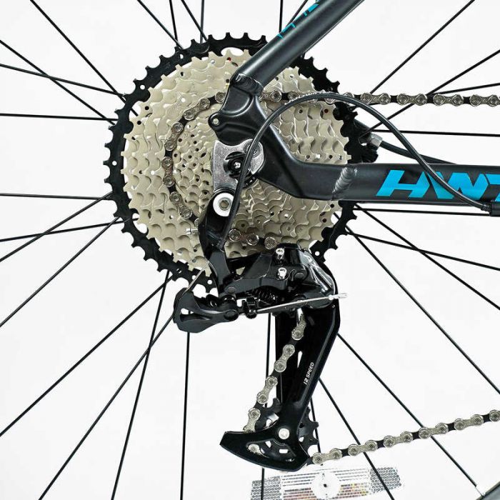 Велосипед Спортивний Corso "Nero" NR-29189 (1) рама алюмінієва 17``, обладнання LTWOO AX 12 швидкостей, зібран на 75