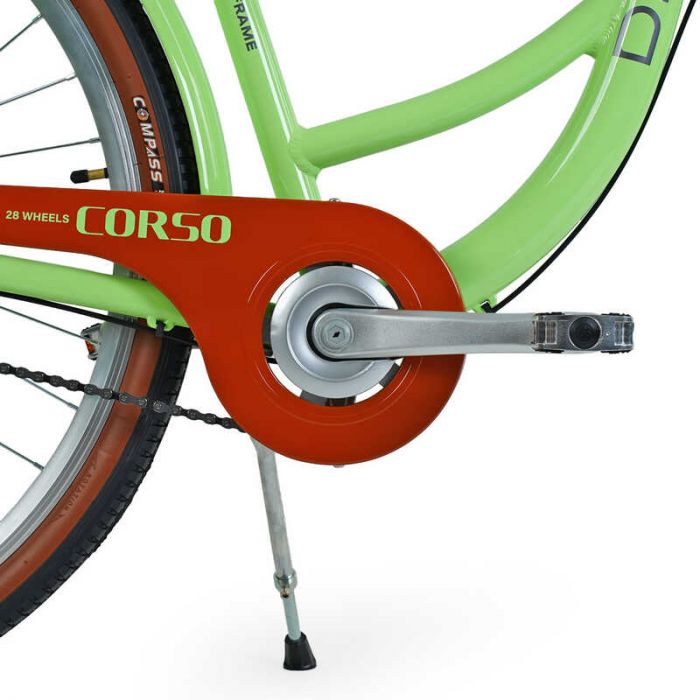 Велосипед міський Corso "Dream" DM-28093 (1) обладнання Shimano Nexus-3, 3 швидкості, алюмінієва рама, кошик, фара