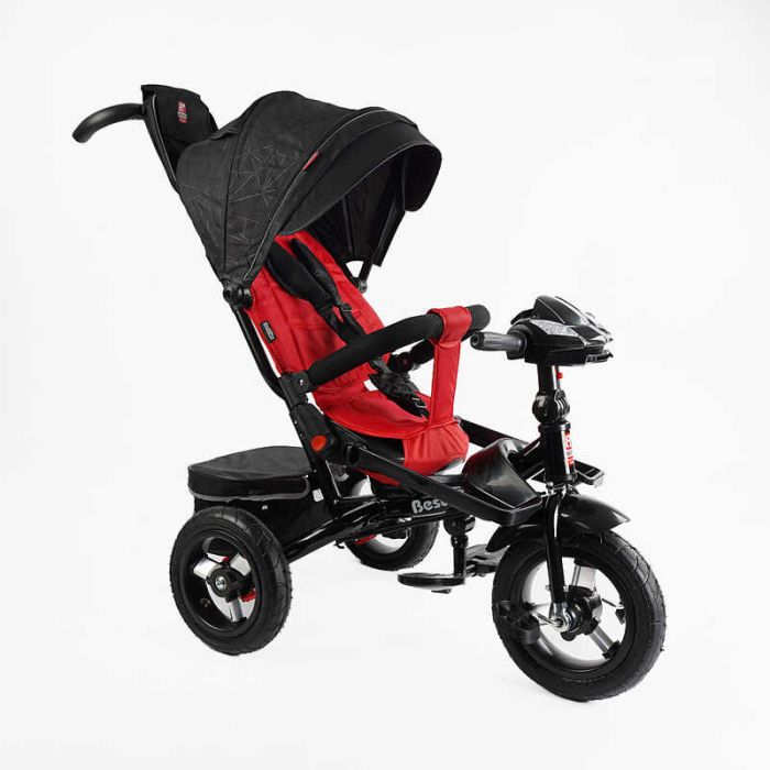 Велосипед 6088 F – 789-05 Best Trike (1) ПОВОРОТНЕ СИДІННЯ, СКЛАДНЕ КЕРМО, ФАРА МУЗИЧНА З USB,Bluetooth НАДУВНІ КОЛЕСА, ПУЛЬТ ВКЛЮЧЕННЯ СВІТЛА І ЗВУКУ