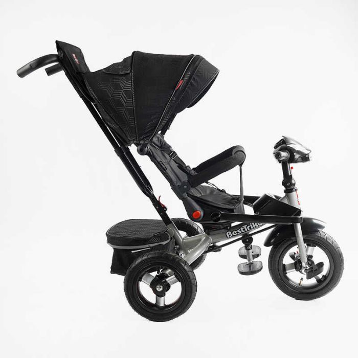 Велосипед 6088 F – 695-12 Best Trike (1) ПОВОРОТНЕ СИДІННЯ, СКЛАДНЕ КЕРМО, ФАРА МУЗИЧНА З USB,Bluetooth НАДУВНІ КОЛЕСА, ПУЛЬТ ВКЛЮЧЕННЯ СВІТЛА І ЗВУКУ