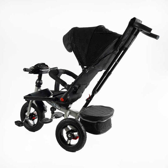 Велосипед 6088 F – 695-12 Best Trike (1) ПОВОРОТНЕ СИДІННЯ, СКЛАДНЕ КЕРМО, ФАРА МУЗИЧНА З USB,Bluetooth НАДУВНІ КОЛЕСА, ПУЛЬТ ВКЛЮЧЕННЯ СВІТЛА І ЗВУКУ