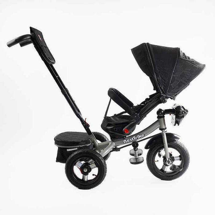 Велосипед 6088 F – 695-12 Best Trike (1) ПОВОРОТНЕ СИДІННЯ, СКЛАДНЕ КЕРМО, ФАРА МУЗИЧНА З USB,Bluetooth НАДУВНІ КОЛЕСА, ПУЛЬТ ВКЛЮЧЕННЯ СВІТЛА І ЗВУКУ