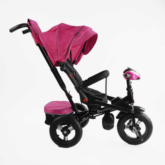 Велосипед 6088 F – 701-16 Best Trike (1) ПОВОРОТНЕ СИДІННЯ, СКЛАДНЕ КЕРМО, ФАРА МУЗИЧНА З USB,Bluetooth НАДУВНІ КОЛЕСА, ПУЛЬТ ВКЛЮЧЕННЯ СВІТЛА І ЗВУКУ