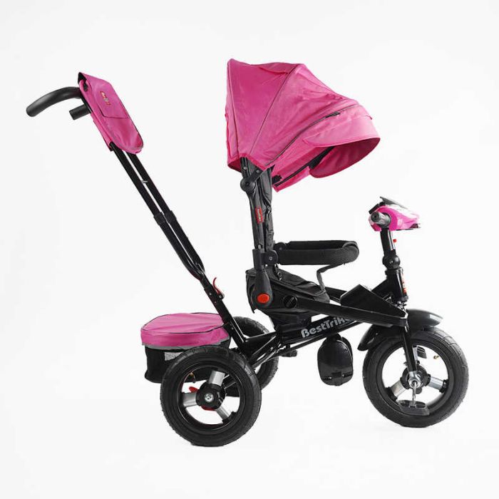 Велосипед 6088 F – 701-16 Best Trike (1) ПОВОРОТНЕ СИДІННЯ, СКЛАДНЕ КЕРМО, ФАРА МУЗИЧНА З USB,Bluetooth НАДУВНІ КОЛЕСА, ПУЛЬТ ВКЛЮЧЕННЯ СВІТЛА І ЗВУКУ