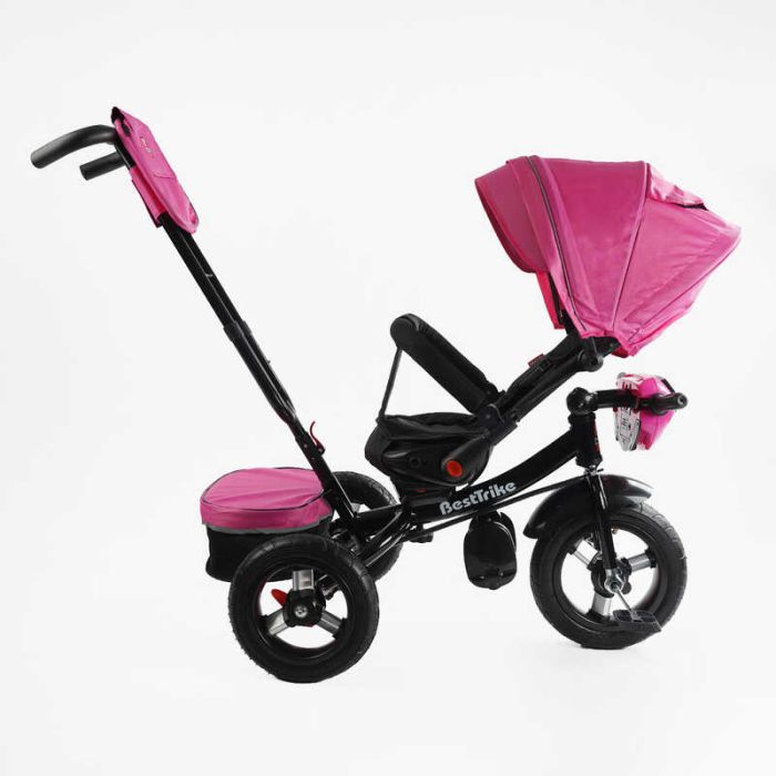 Велосипед 6088 F – 701-16 Best Trike (1) ПОВОРОТНЕ СИДІННЯ, СКЛАДНЕ КЕРМО, ФАРА МУЗИЧНА З USB,Bluetooth НАДУВНІ КОЛЕСА, ПУЛЬТ ВКЛЮЧЕННЯ СВІТЛА І ЗВУКУ