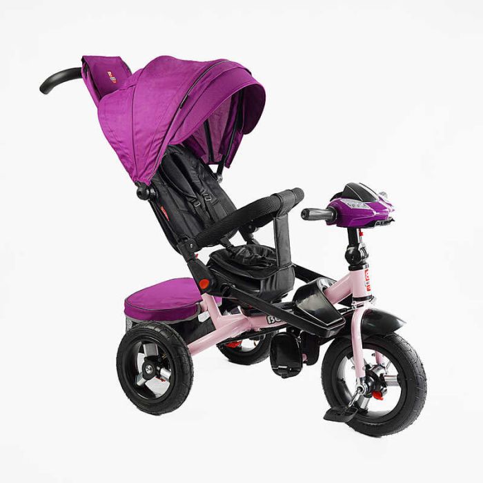 Велосипед 6088 F – 736-07 Best Trike (1) ПОВОРОТНЕ СИДІННЯ, СКЛАДНЕ КЕРМО, ФАРА МУЗИЧНА З USB,Bluetooth НАДУВНІ КОЛЕСА, ПУЛЬТ ВКЛЮЧЕННЯ СВІТЛА І ЗВУКУ