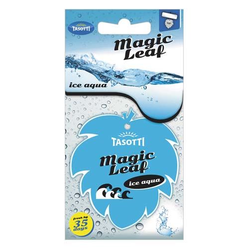 Ароматизатор сухой лист Tasotti/ "Magic Leaf"/ Ice Aqua (113313)
