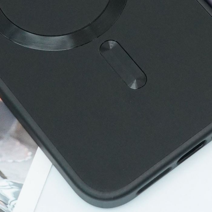 Шкіряний чохол Bonbon Leather Metal Style with MagSafe для Apple iPhone 14 Plus (6.7")