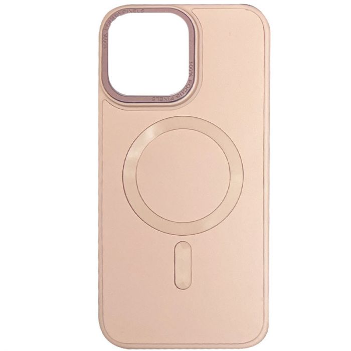 Шкіряний чохол Bonbon Leather Metal Style with MagSafe для Apple iPhone 14 Pro Max (6.7")