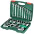 Набор торцевых головок 3/8", 6-22 мм и комбинированных ключей 37 пр.(ТК-37М) HANS