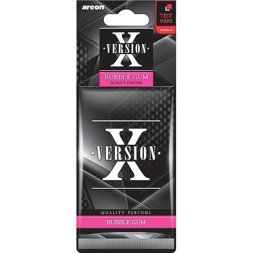 Освежитель воздуха AREON Х-Vervision листок Bubble Gum