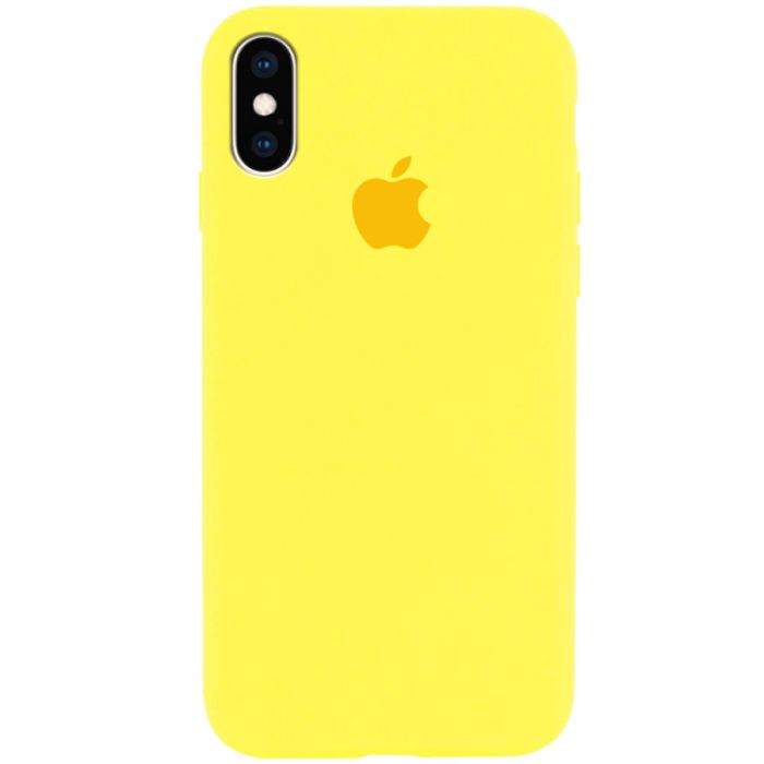 Чохол Silicone Case Full Protective (AA) для Apple iPhone X (5.8") / XS (5.8")