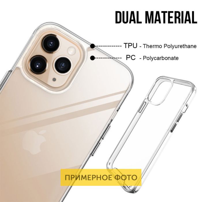 Чохол TPU Space Case transparent для Apple iPhone 16 Pro (6.3")