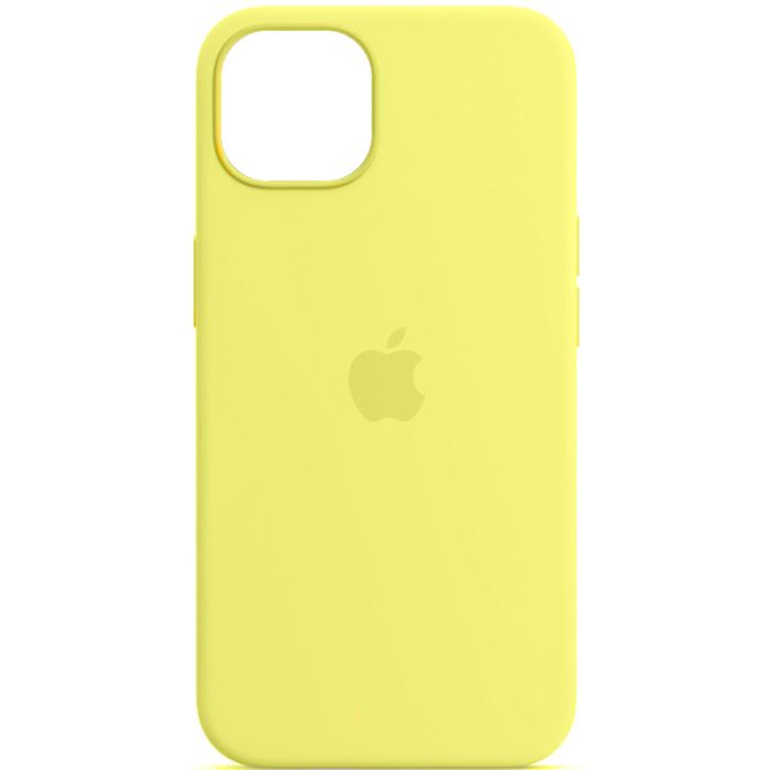 Чохол Silicone case (AAA) full with Magsafe and Animation для Apple iPhone 13 (6.1")