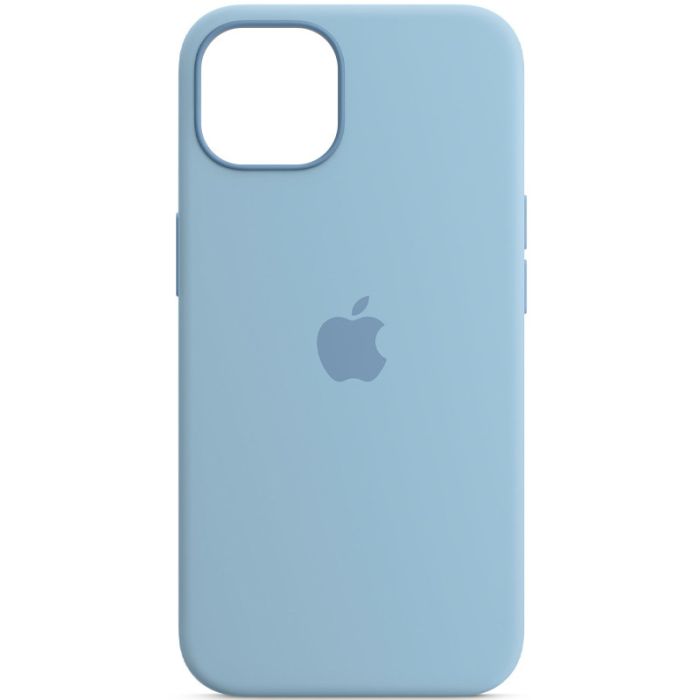 Чохол Silicone case (AAA) full with Magsafe and Animation для Apple iPhone 13 (6.1")