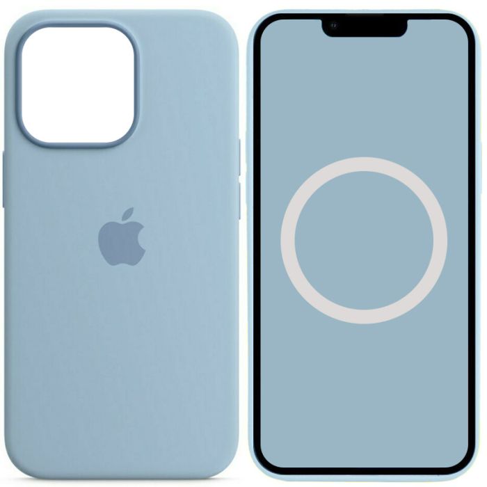 Чохол Silicone case (AAA) full with Magsafe and Animation для Apple iPhone 13 Pro (6.1")