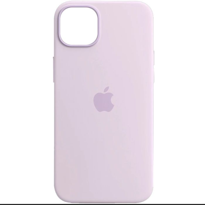 Чохол Silicone case (AAA) full with Magsafe and Animation для Apple iPhone 14 (6.1")