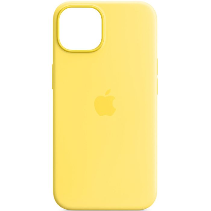 Чохол Silicone case (AAA) full with Magsafe and Animation для Apple iPhone 14 (6.1")