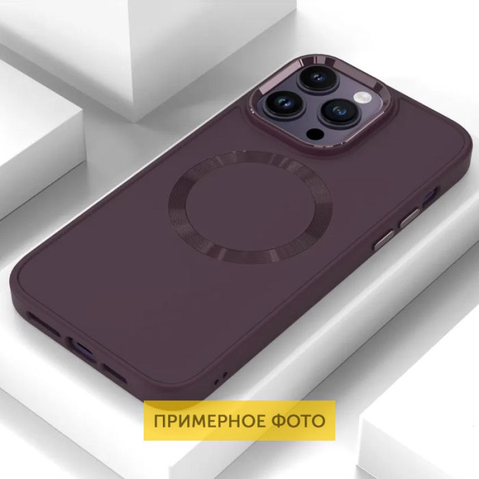 TPU чохол Bonbon Metal Style with MagSafe для Apple iPhone 16 Pro (6.3")