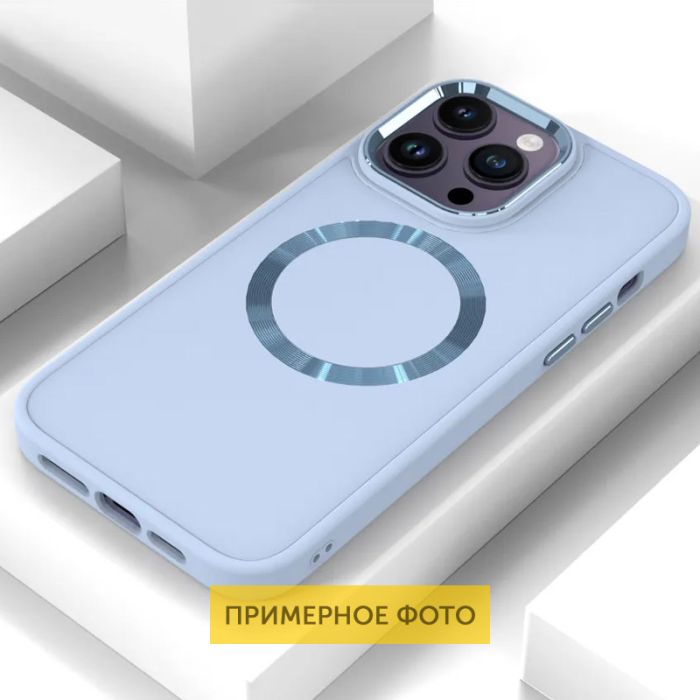 TPU чохол Bonbon Metal Style with MagSafe для Apple iPhone 16 Pro (6.3")