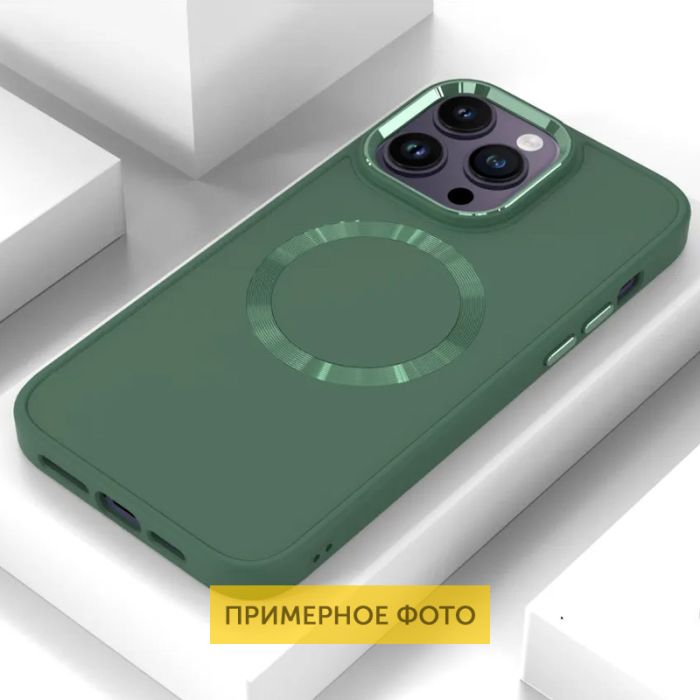 TPU чохол Bonbon Metal Style with MagSafe для Apple iPhone 16 Pro (6.3")