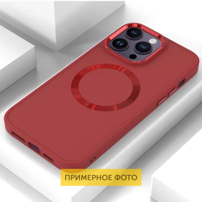 TPU чохол Bonbon Metal Style with MagSafe для Apple iPhone 16 Pro (6.3")