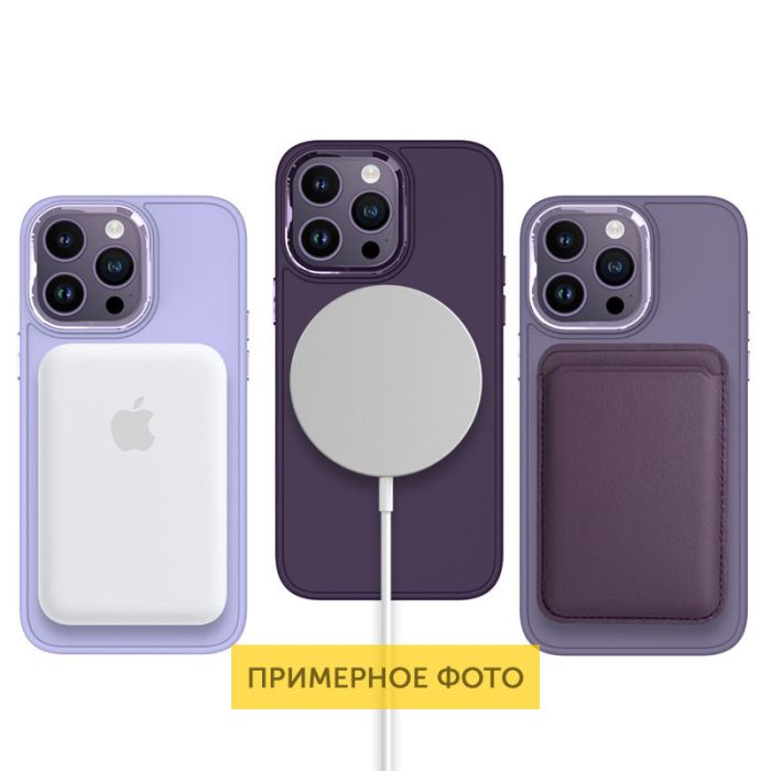 TPU чохол Bonbon Metal Style with MagSafe для Apple iPhone 16 Pro (6.3")