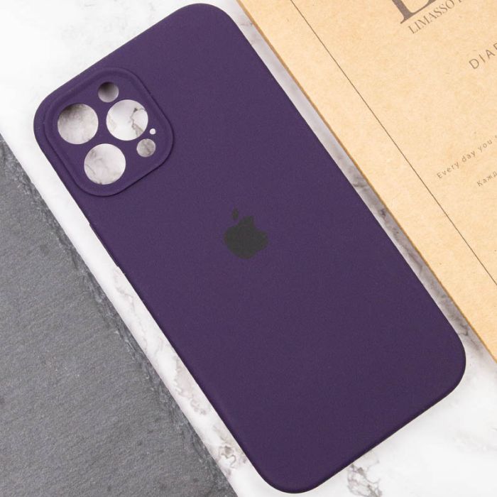 Чохол Silicone Case Full Camera Protective (AA) для Apple iPhone 12 Pro (6.1")