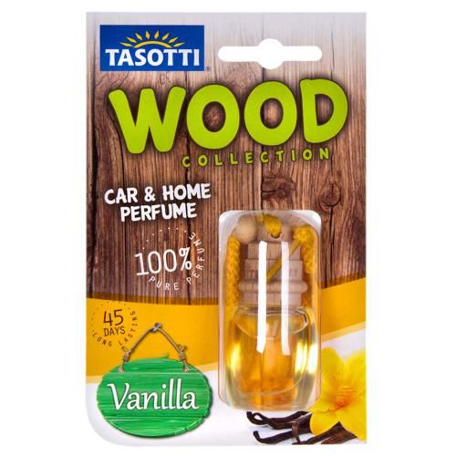 Ароматизатор пробковый на зеркало Tasotti/серия "Wood" Vanilla 7мл