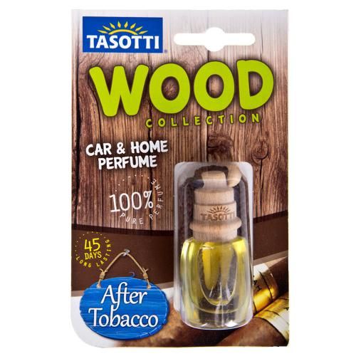 Ароматизатор пробковый на зеркало Tasotti / серия "Wood" After Tobacco 7мл