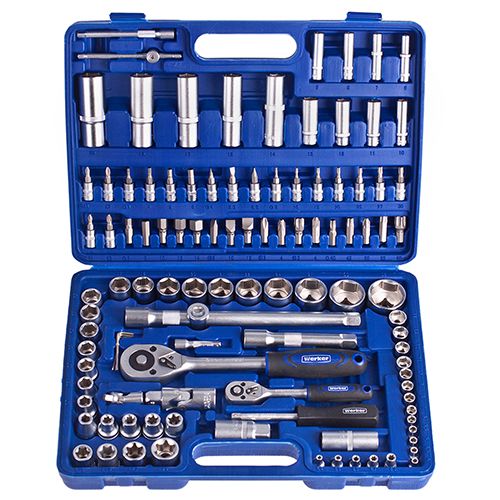 Універсальний набір інструмента 1/4" & 1/2", 108 предм (6 ган.) Werker