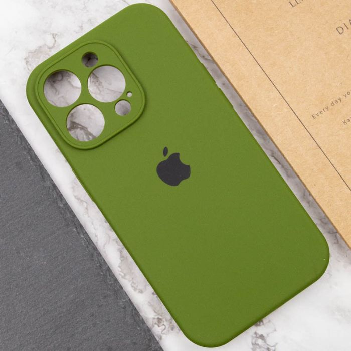 Чохол Silicone Case Full Camera Protective (AA) для Apple iPhone 14 Pro (6.1")