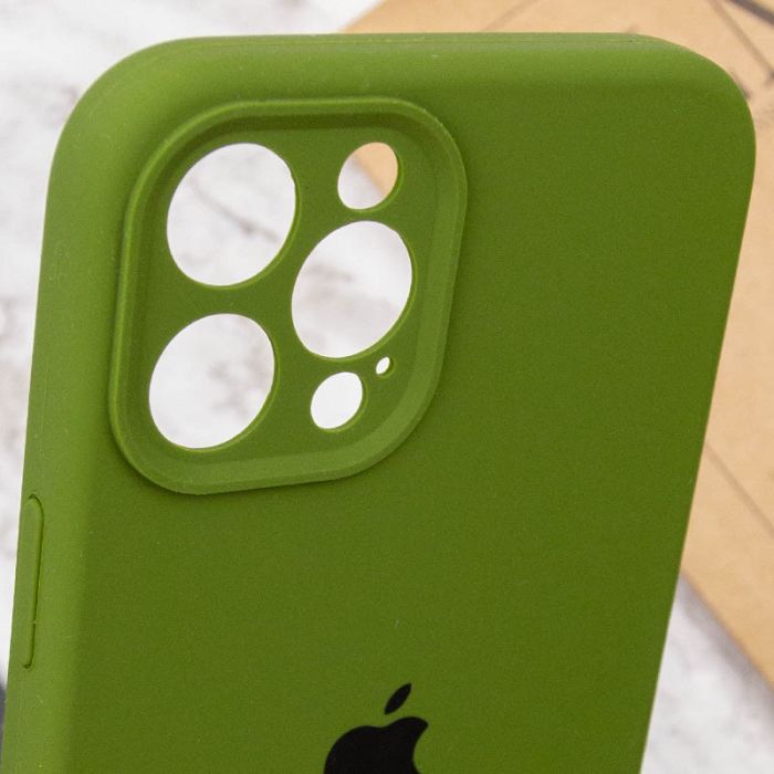 Чохол Silicone Case Full Camera Protective (AA) для Apple iPhone 12 Pro (6.1")