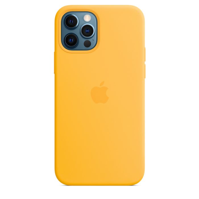 Чохол Silicone case (AAA) full with Magsafe для Apple iPhone 12 Pro / 12 (6.1")